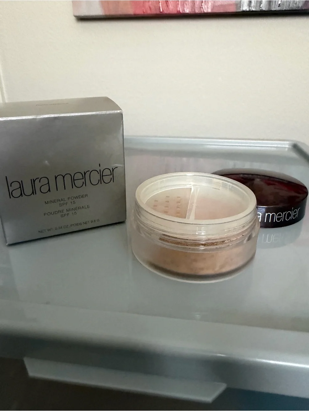 laura mercier Mineral Setting Powder in Light Beige- 3 units available